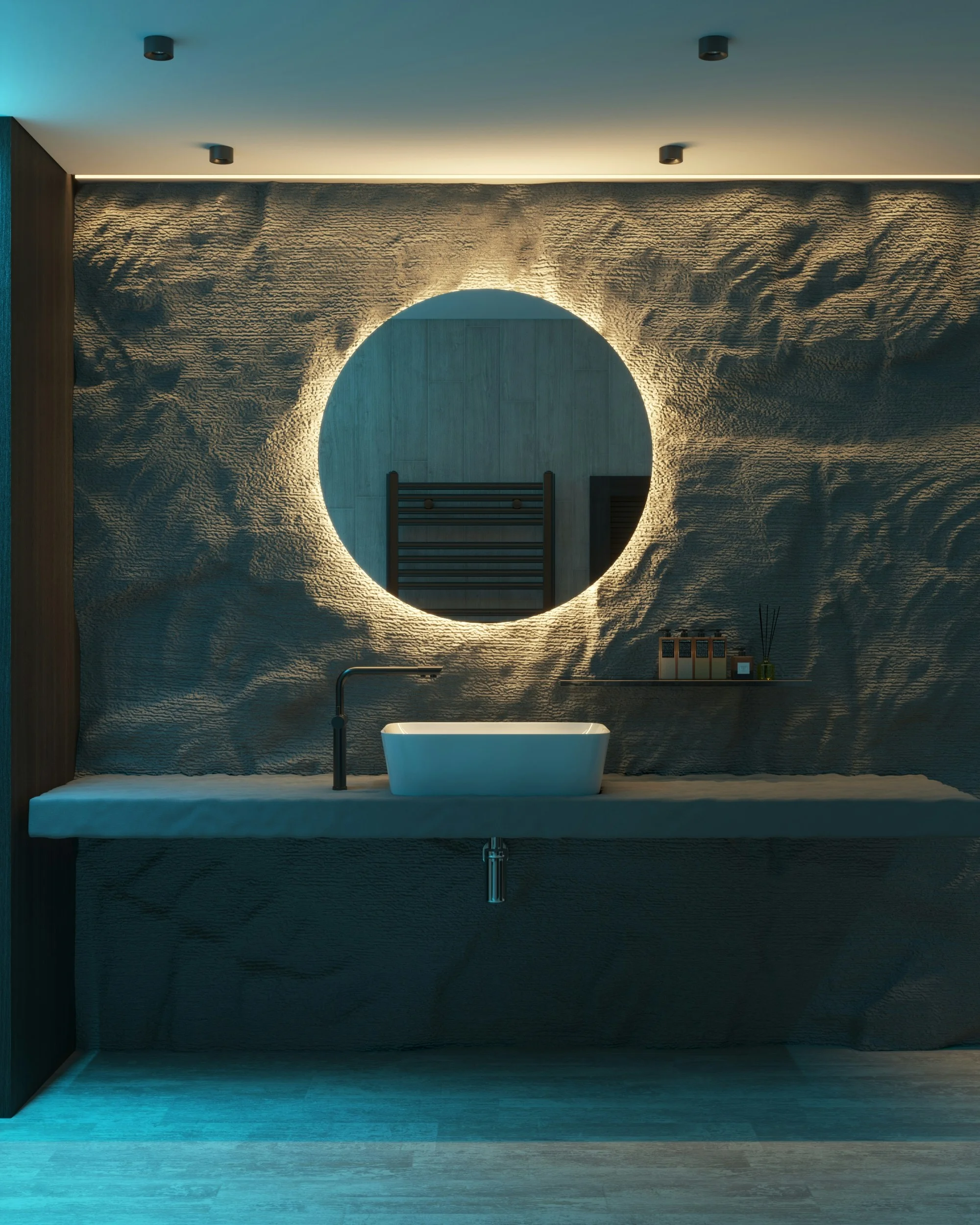 Luxury bathroom design